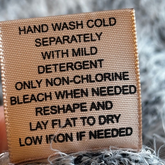 Philosophy Soft Knit Sweater in Gray and White - Picture 7 of 7